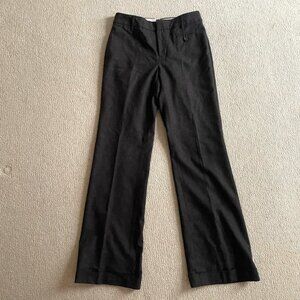 Gap wool high waist wide-leg pants 6